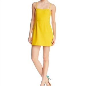 French Connection whisper sweetheart dress